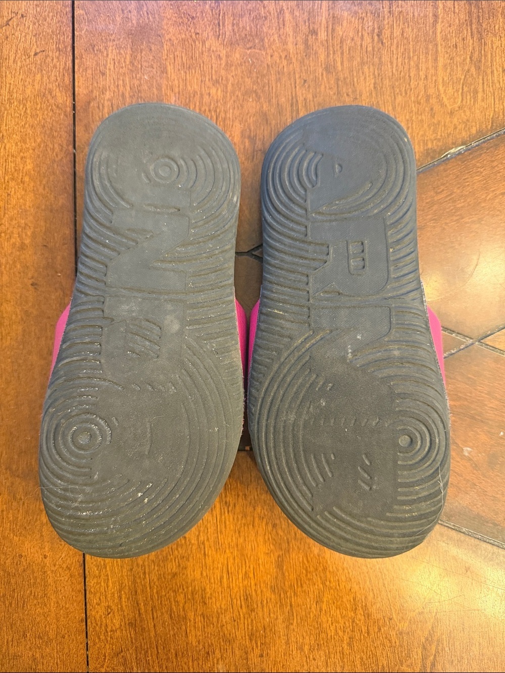 Under Armour Kids' Pink and Black Slide Sandals - Picture 3 of 5